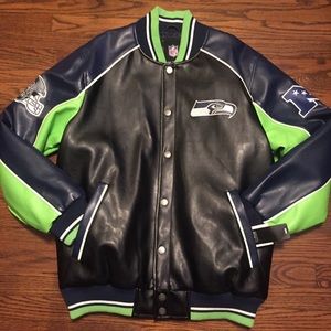 Men’s Seahawks Bomber Jacket Size: XL NWT